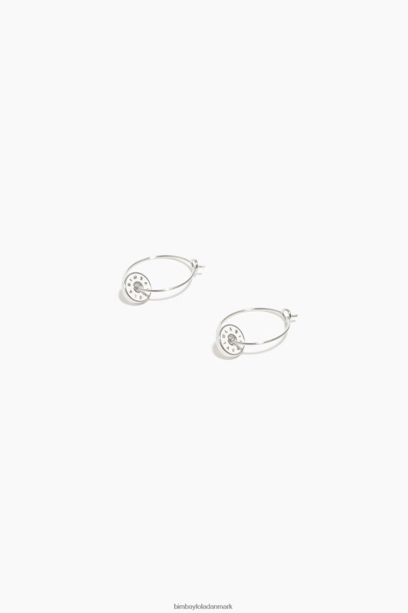 Bimba Y Lola emaljeret logo øreringe 46TD4J830hvid