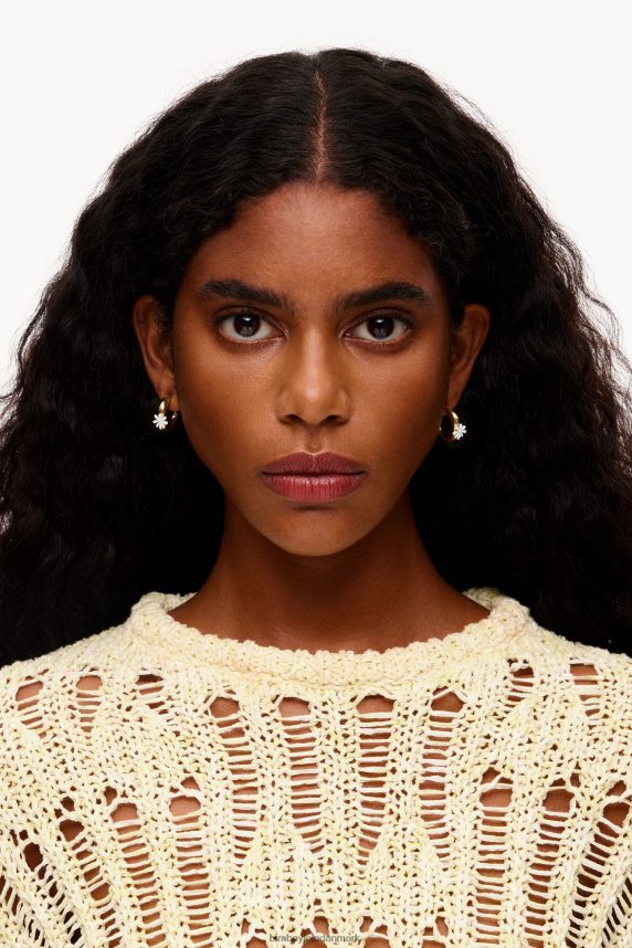 Bimba Y Lola gyldne bøjle øreringe 46TD4J676blomst