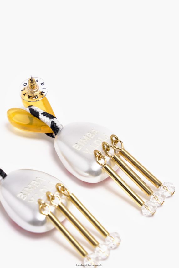 Bimba Y Lola harpiks hjerte øreringe 46TD4J744flerfarvet