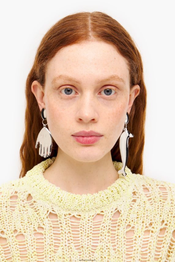 Bimba Y Lola lange delfin øreringe 46TD4J850sølv