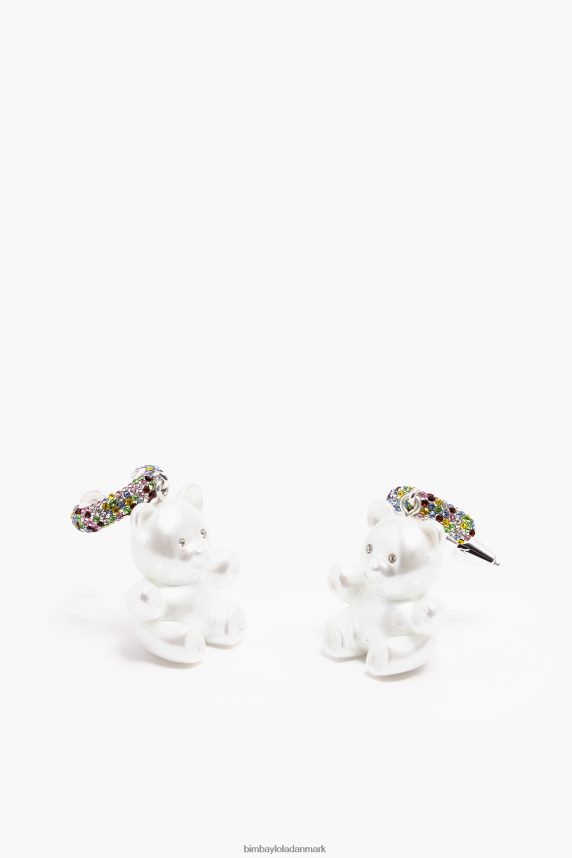 Bimba Y Lola lange harpiks bamse øreringe 46TD4J798perle