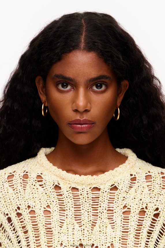 Bimba Y Lola matte en maxi hoop øreringe 46TD4J760guld