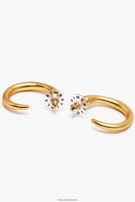 Bimba Y Lola matte en maxi hoop øreringe 46TD4J760guld
