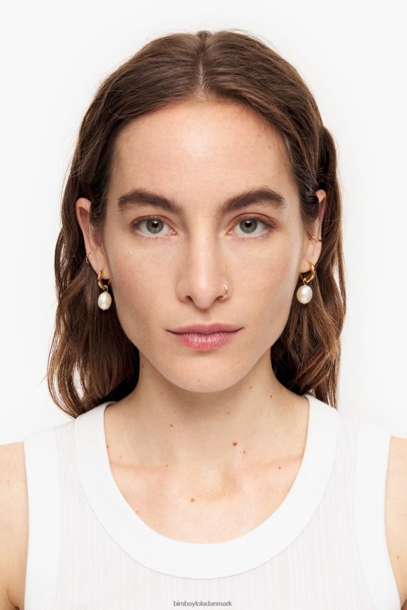 Bimba Y Lola perle mini hoop øreringe 46TD4J782flerfarvet