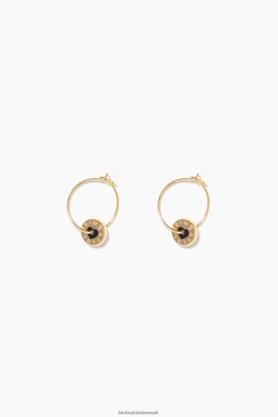 Bimba Y Lola øreringe med hjertelogo 46TD4J805gylden