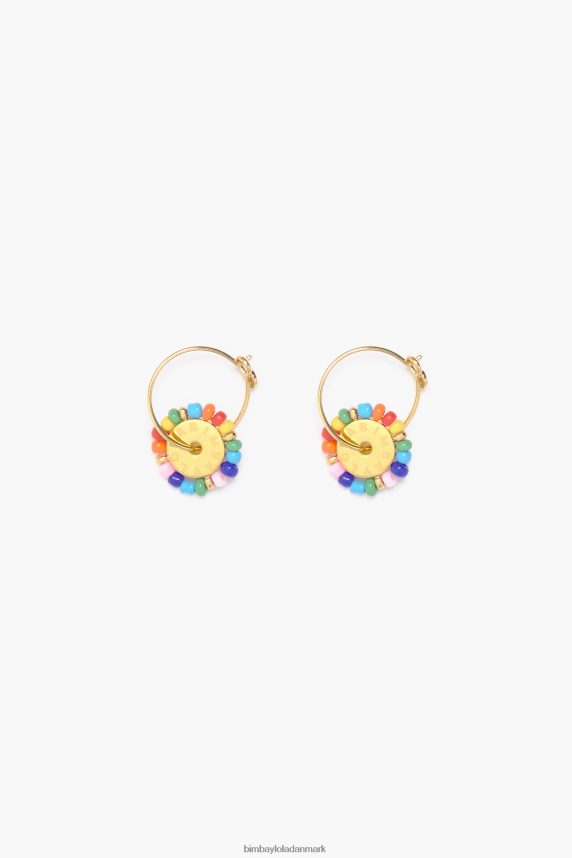 Bimba Y Lola små sten bøjle øreringe 46TD4J780flerfarvet