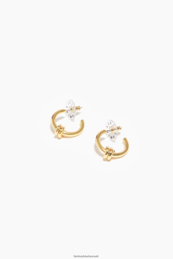 Bimba Y Lola spiral mini hoop øreringe 46TD4J818gylden