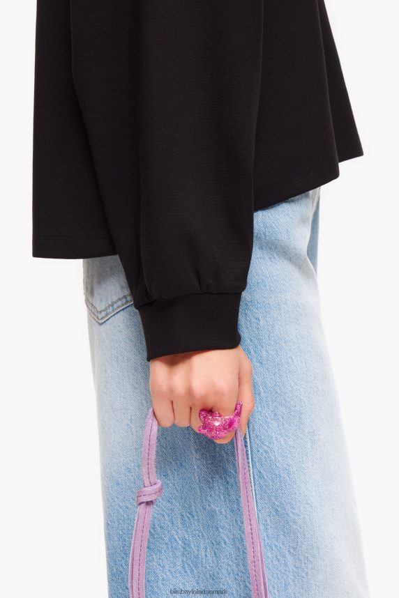 Bimba Y Lola glitter bamse ring 46TD4J801lyserød