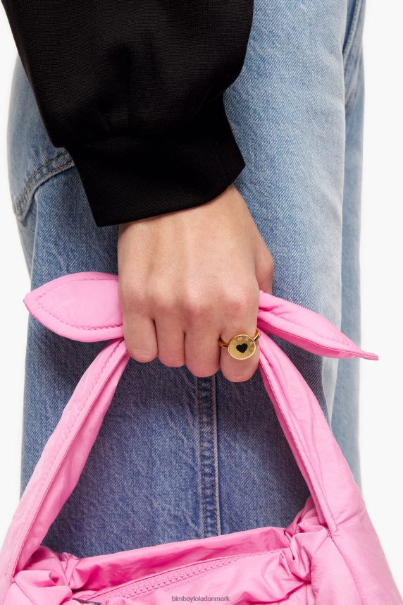 Bimba Y Lola hjerte logo ring 46TD4J804gylden