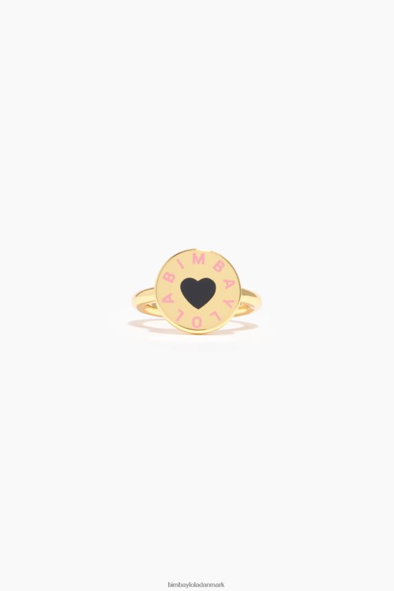 Bimba Y Lola hjerte logo ring 46TD4J804gylden