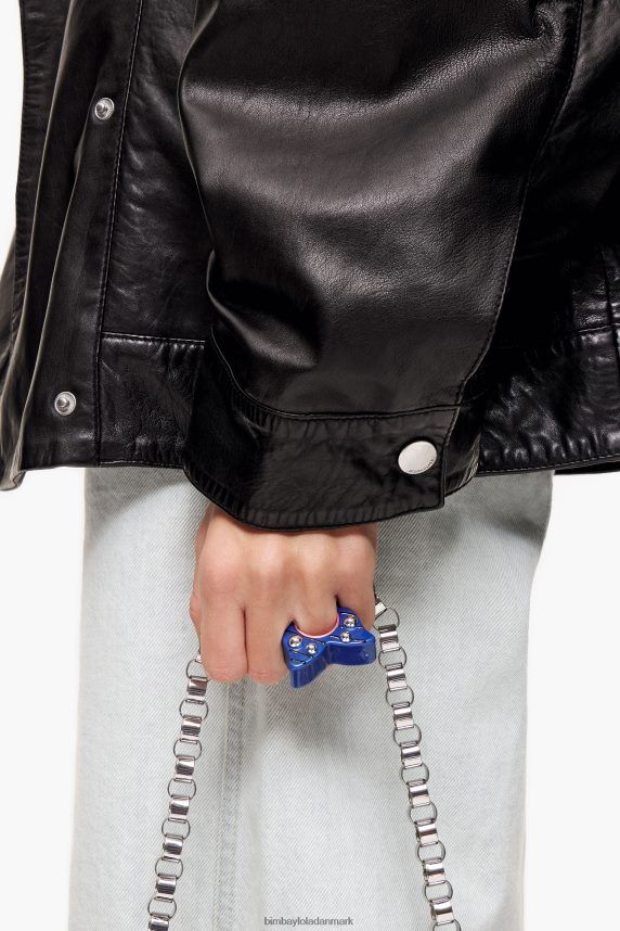 Bimba Y Lola sommerfugl ring 46TD4J810blå