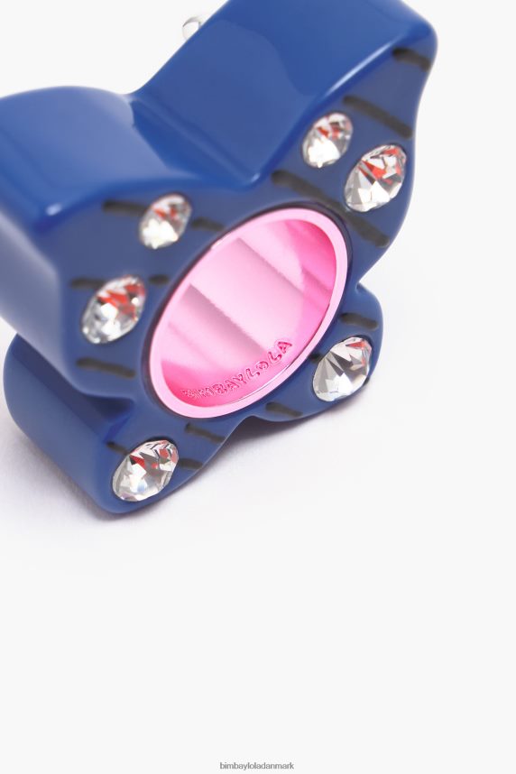 Bimba Y Lola sommerfugl ring 46TD4J810blå