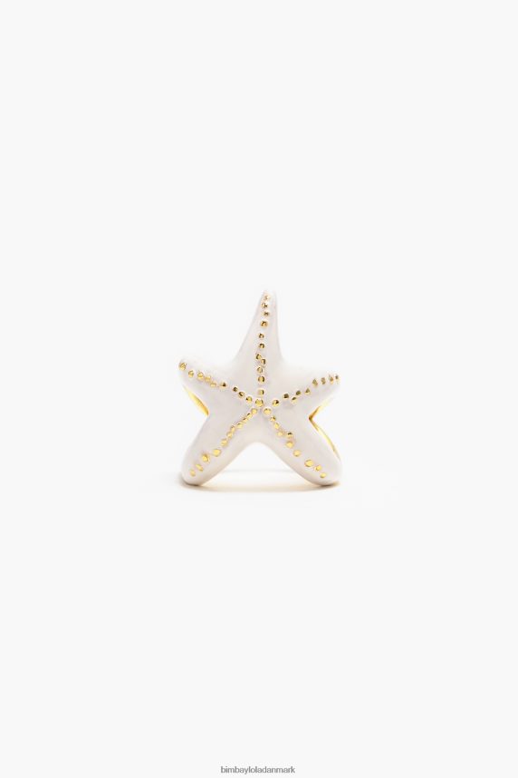 Bimba Y Lola stjerne ring 46TD4J708elfenben
