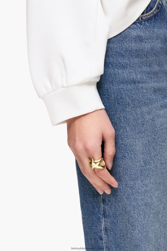 Bimba Y Lola stjerne ring 46TD4J709gylden