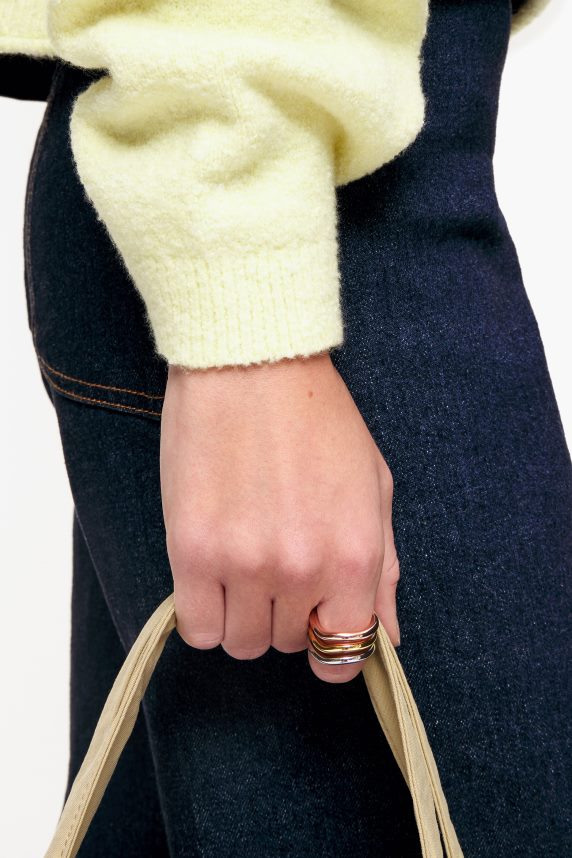 Bimba Y Lola tre-tonet ring 46TD4J844multiguld