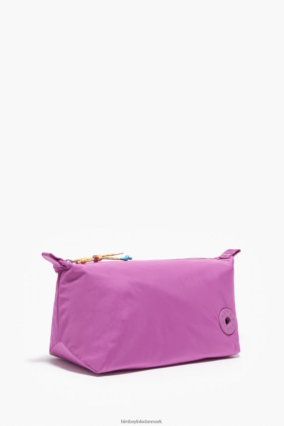 Bimba Y Lola nylon trapez make-up etui 46TD4J1106lyserød