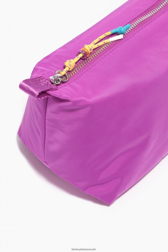 Bimba Y Lola nylon trapez make-up etui 46TD4J1106lyserød