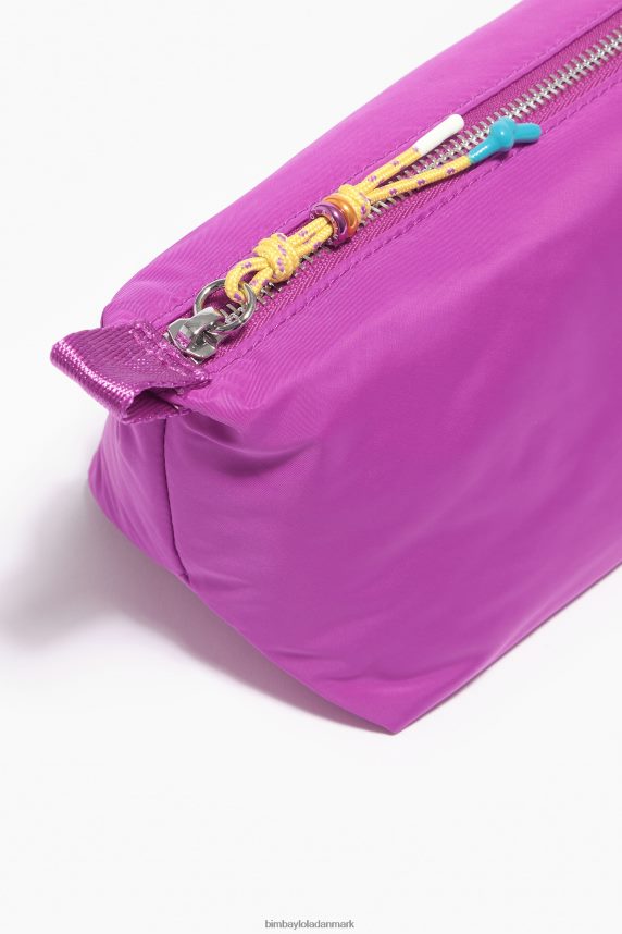 Bimba Y Lola nylon trapez make-up etui 46TD4J1109lyserød