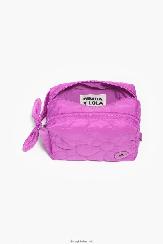 Bimba Y Lola rektangulært nylon make-up etui 46TD4J1107lyserød