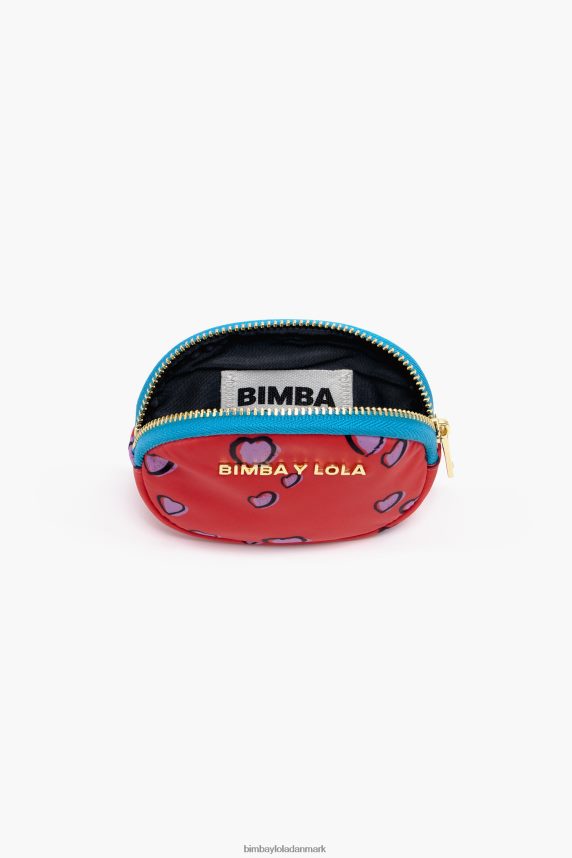 Bimba Y Lola møntpung med hjertetryk 46TD4J1026oval rød