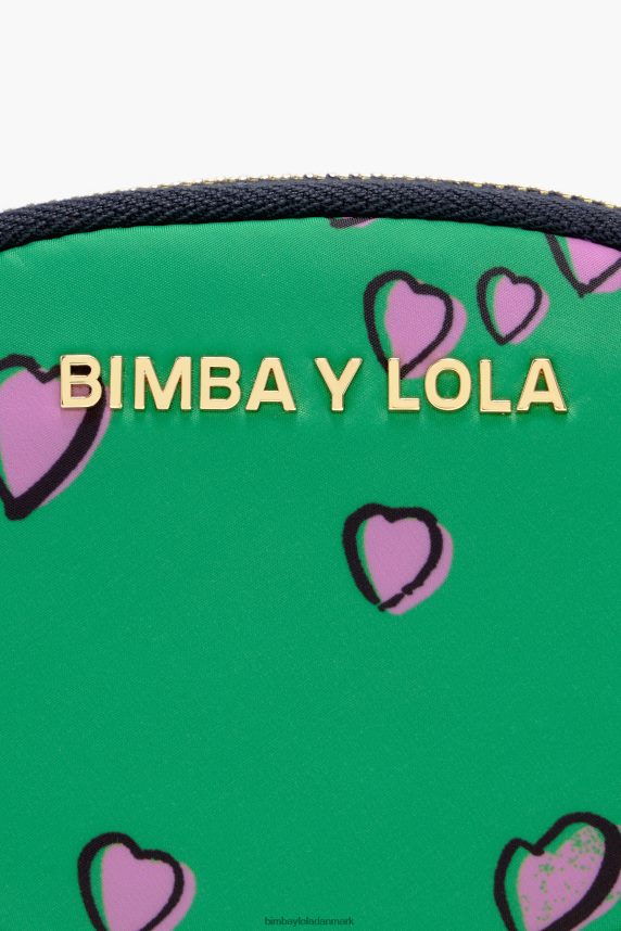 Bimba Y Lola møntpung med hjertetryk 46TD4J1027oval grøn