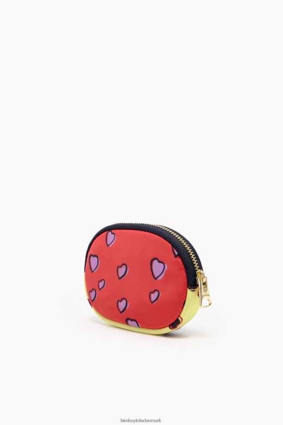 Bimba Y Lola møntpung med hjertetryk 46TD4J1027oval grøn