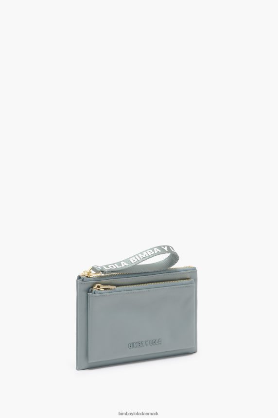 Bimba Y Lola nylon dobbelt pung 46TD4J978akvamarin