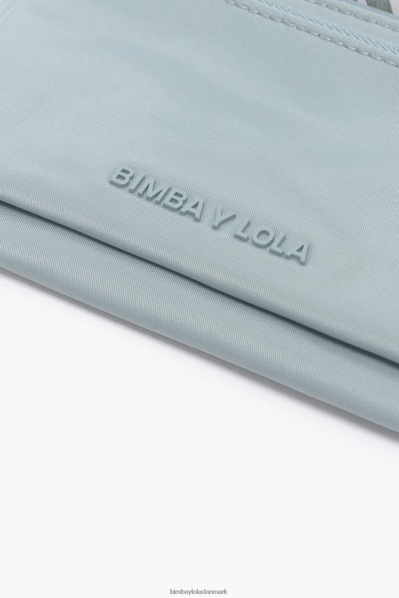 Bimba Y Lola nylon dobbelt pung 46TD4J978akvamarin