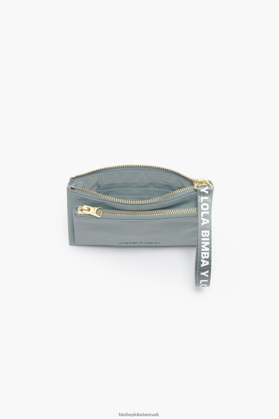 Bimba Y Lola nylon dobbelt pung 46TD4J978akvamarin
