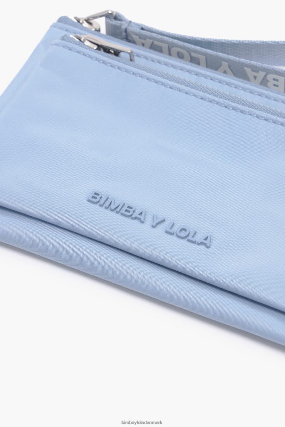 Bimba Y Lola nylon dobbelt pung 46TD4J979blå