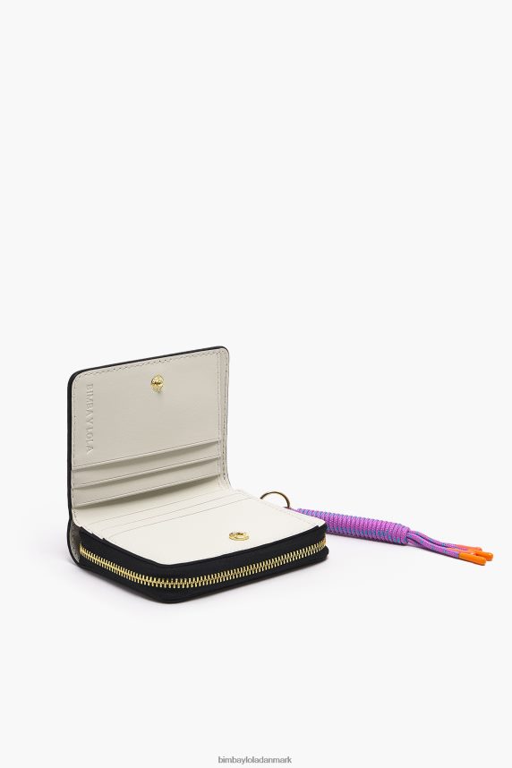 Bimba Y Lola pung med klap i læder 46TD4J985sort