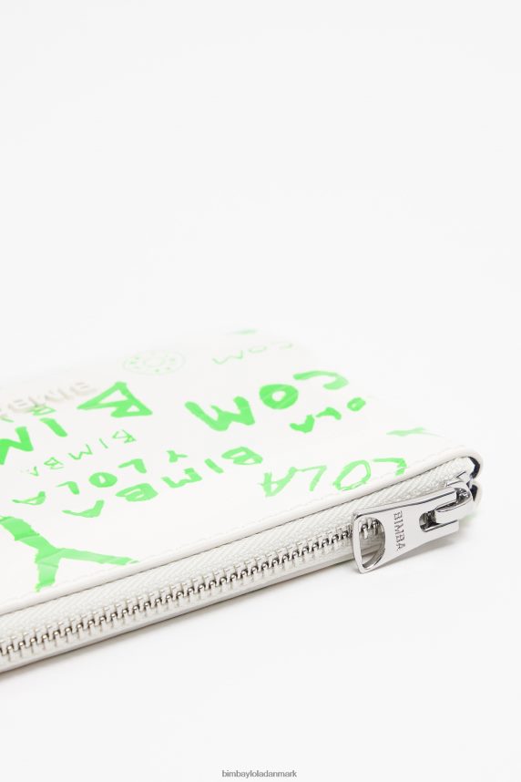 Bimba Y Lola rektangulær pung med krokodilletryk 46TD4J1042hvid