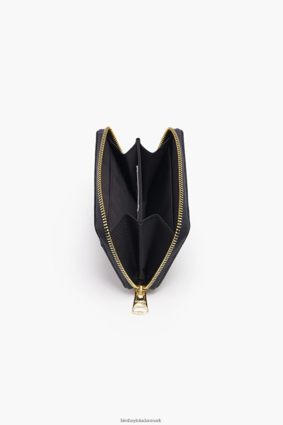 Bimba Y Lola små hjerter print læder pung 46TD4J1013sort