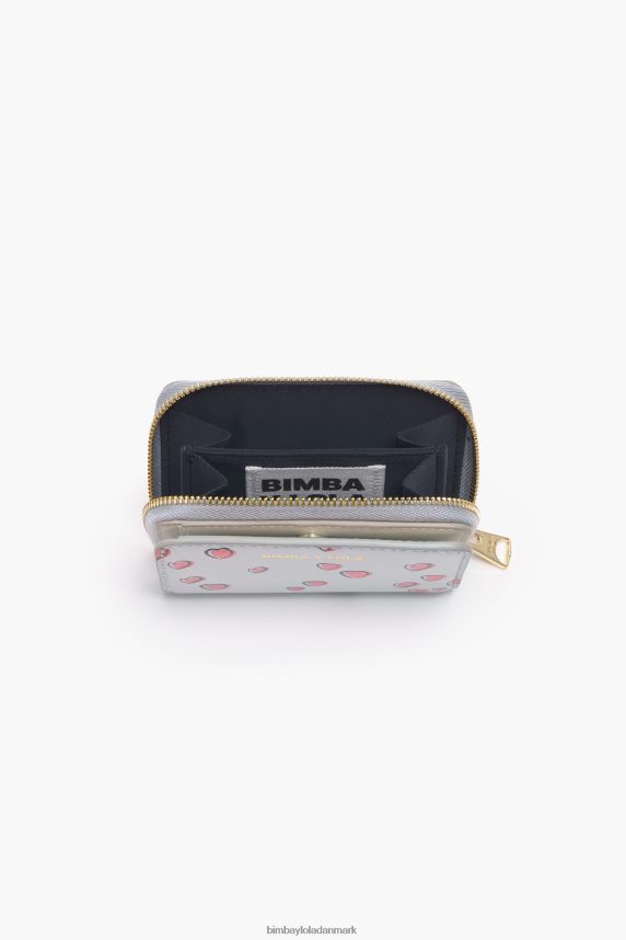 Bimba Y Lola små hjerter pung i læder 46TD4J1010grå