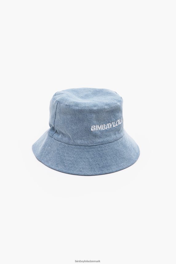 Bimba Y Lola bøttehat med logo 46TD4J868denim