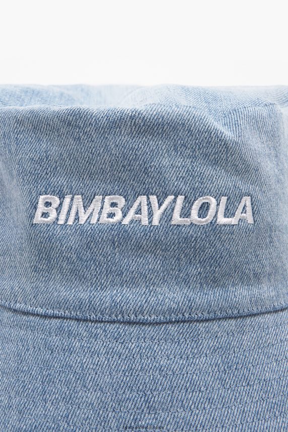 Bimba Y Lola bøttehat med logo 46TD4J868denim