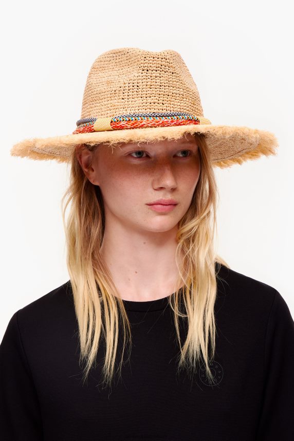 Bimba Y Lola raffia hat 46TD4J865naturlig