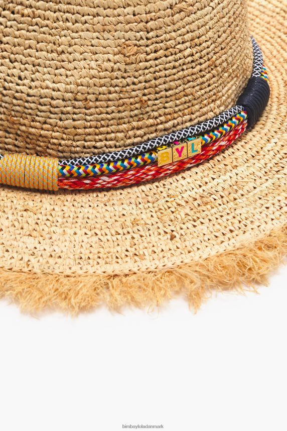 Bimba Y Lola raffia hat 46TD4J865naturlig