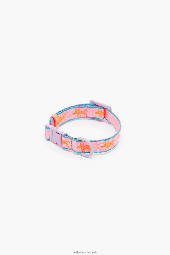 Bimba Y Lola Lola logo kæledyrshalsbånd 46TD4J966lyserød