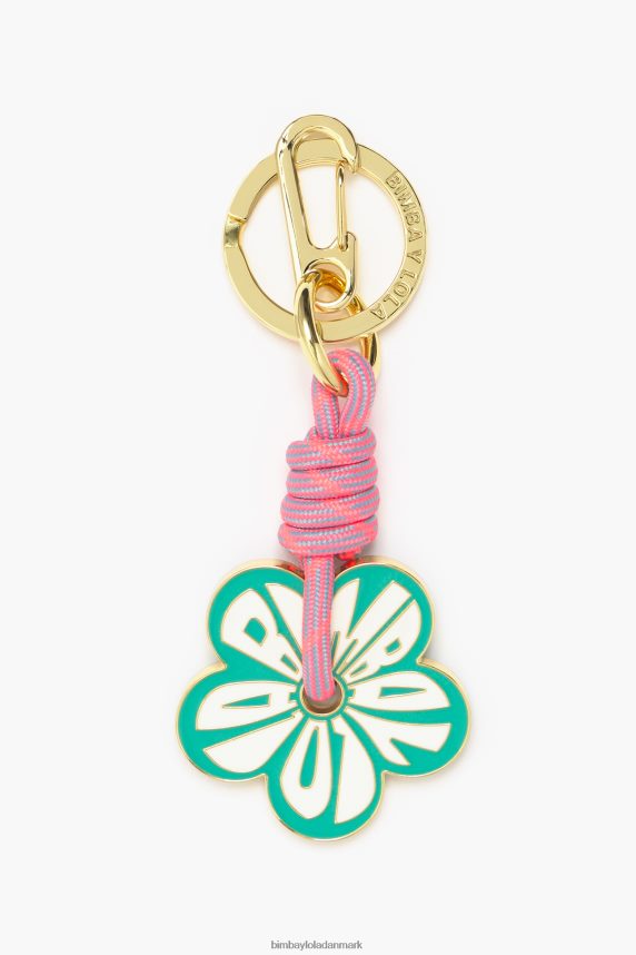 Bimba Y Lola blomster nøglering 46TD4J949blå