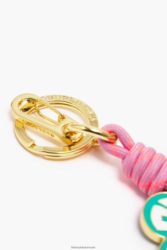 Bimba Y Lola blomster nøglering 46TD4J949blå