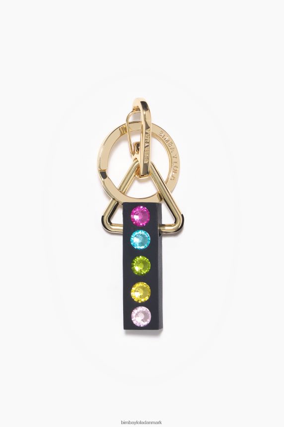 Bimba Y Lola bogstavs silikone nøglering 46TD4J1179jeg