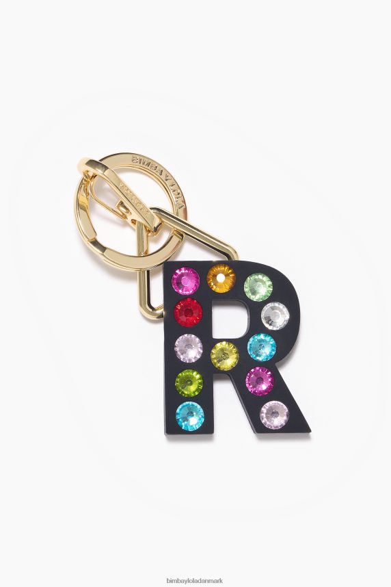 Bimba Y Lola bogstavs silikone nøglering 46TD4J1188r