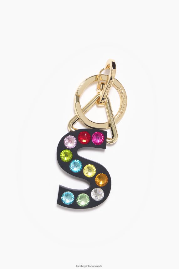 Bimba Y Lola bogstavs silikone nøglering 46TD4J1189s