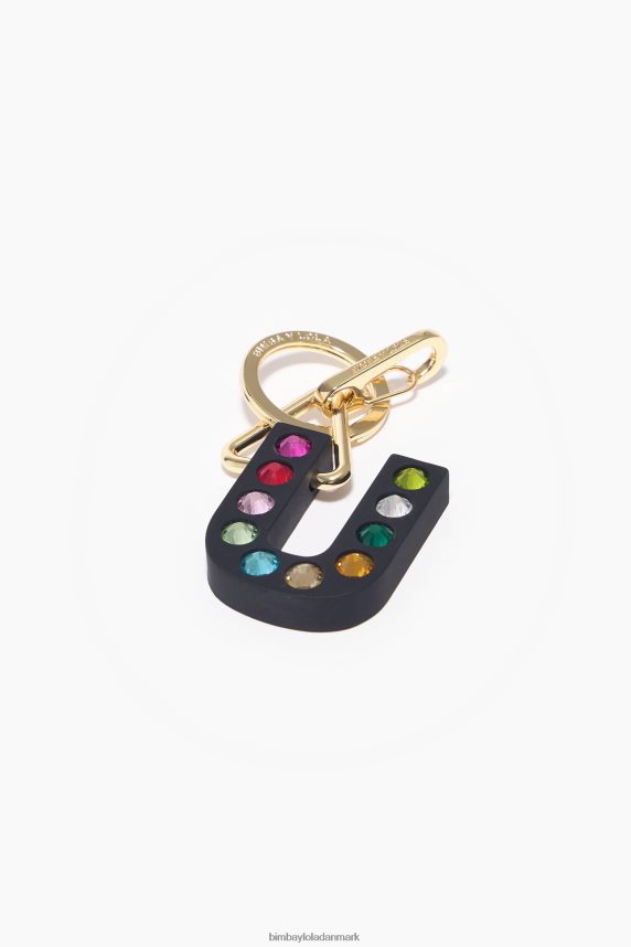 Bimba Y Lola bogstavs silikone nøglering 46TD4J1191u