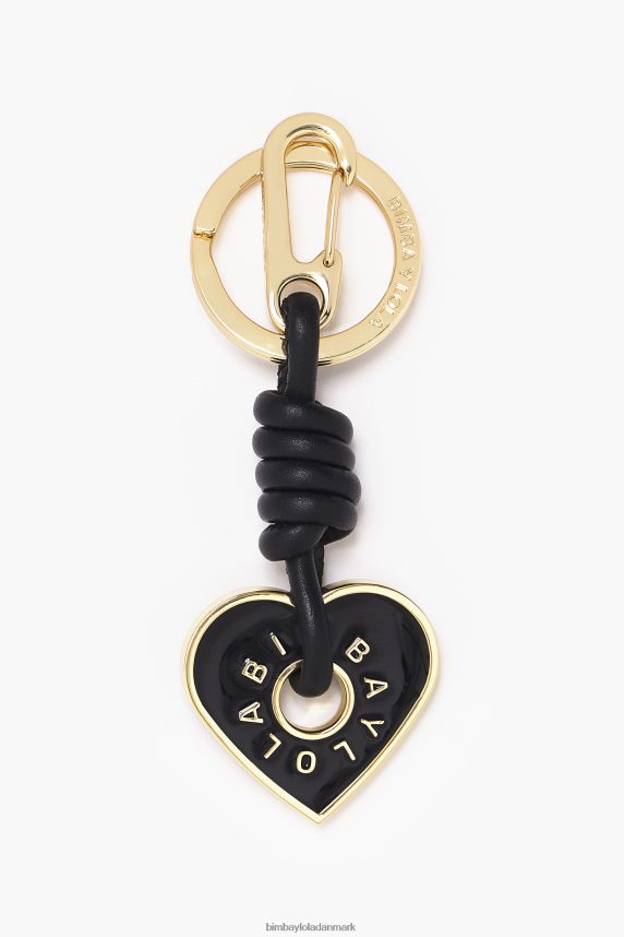 Bimba Y Lola hjerte nøglering 46TD4J954sort