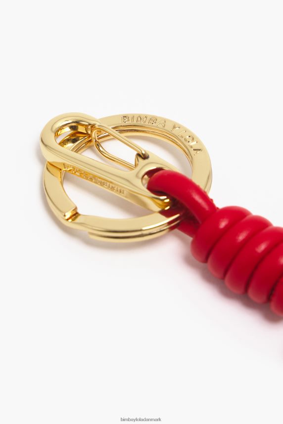 Bimba Y Lola hjerte nøglering 46TD4J955rød
