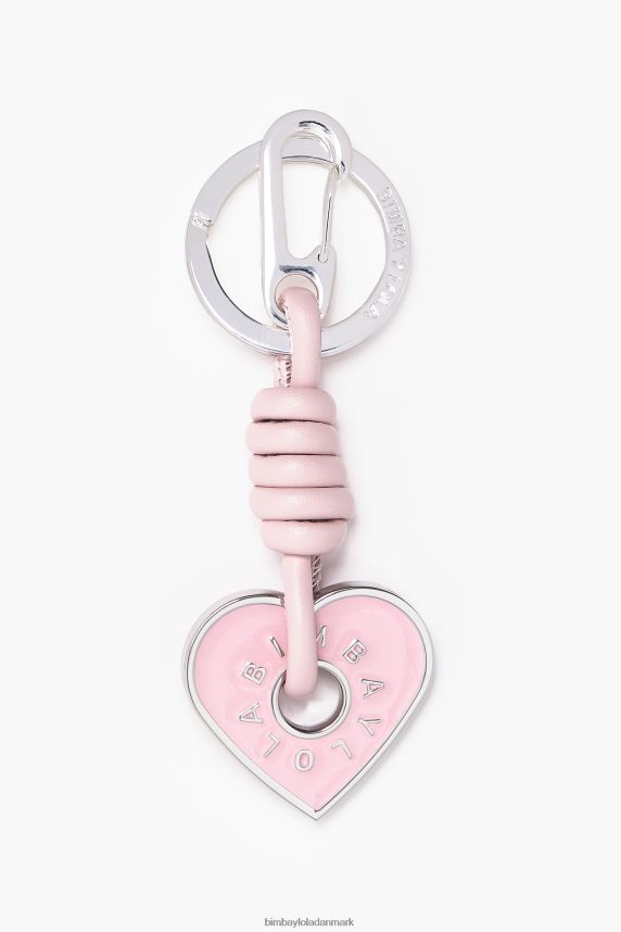 Bimba Y Lola hjerte nøglering 46TD4J956lyserød