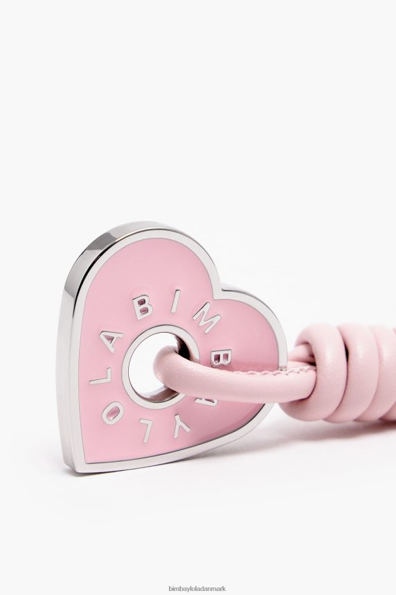 Bimba Y Lola hjerte nøglering 46TD4J956lyserød