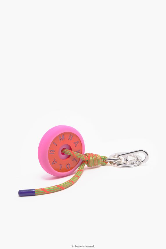 Bimba Y Lola silikone logo nøglering 46TD4J952orange